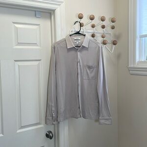 COS - Classic Long Sleeve Button Down Shirt - Cream - M